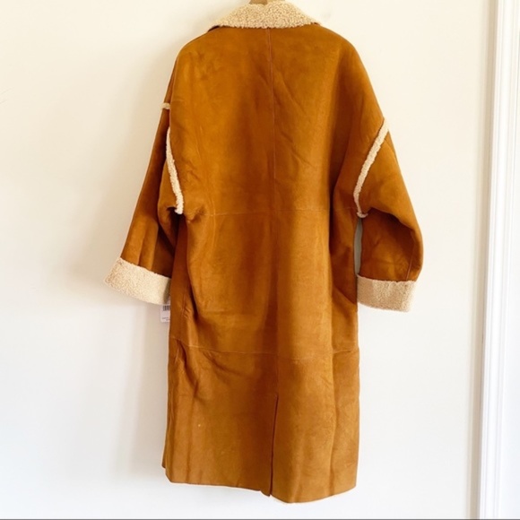 Free People Aspen Marshall suede shearling jacket - Picture 7 of 14